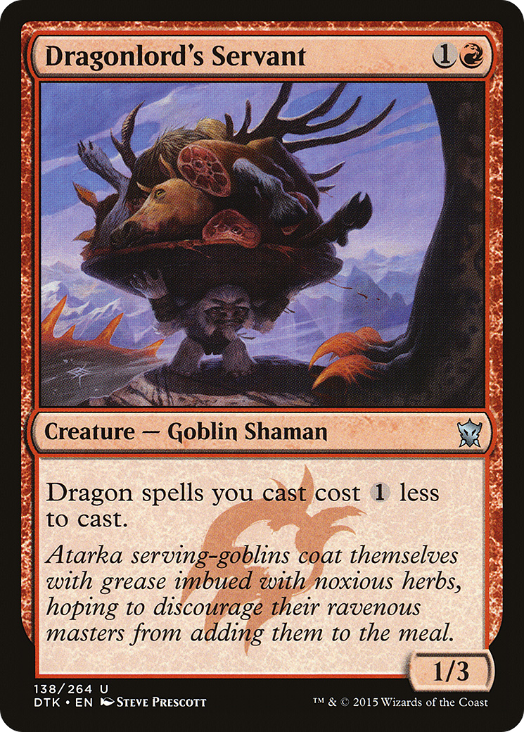 Dragonlord's Servant (DTK-138) (Foil)