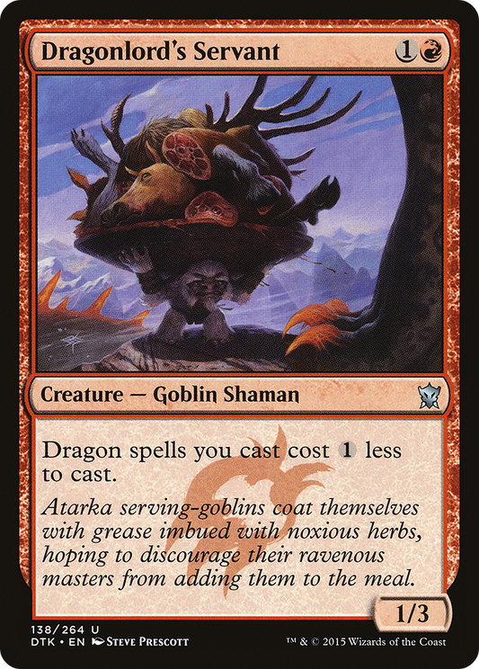 Dragonlord's Servant (DTK-138) (Foil)