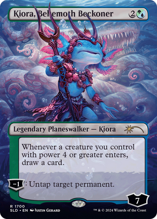 Kiora, Behemoth Beckoner (SLD-1700) (Borderless)