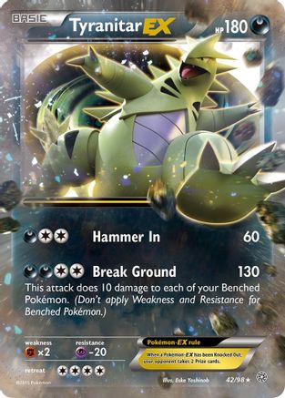 Tyranitar EX (AOR-042) (Holofoil)