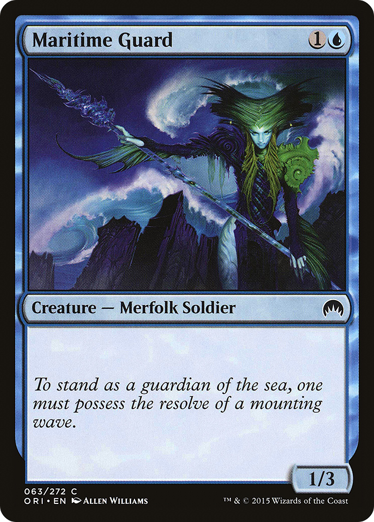 Maritime Guard (ORI-063) (Foil)