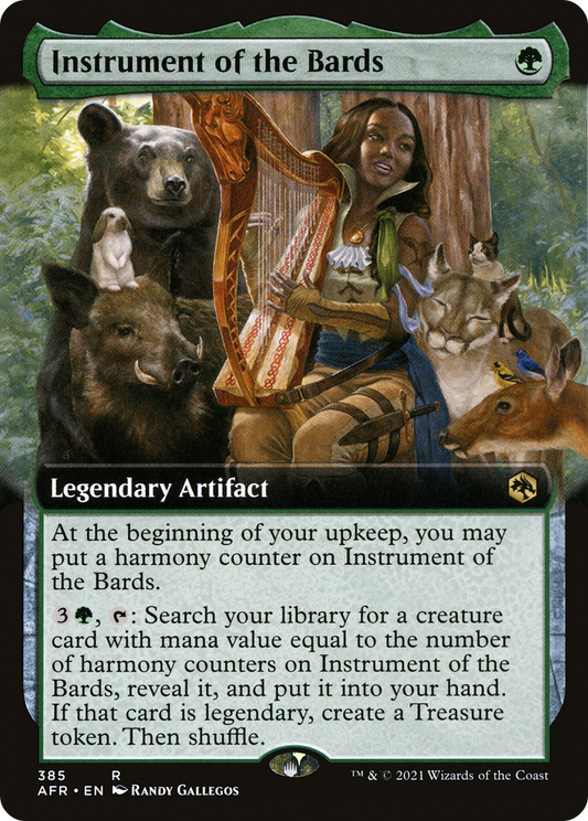 Instrument of the Bards (AFR-385) (Extended Art) (Foil)