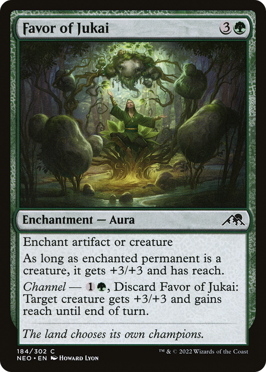 Favor of Jukai (NEO-184) (Foil)