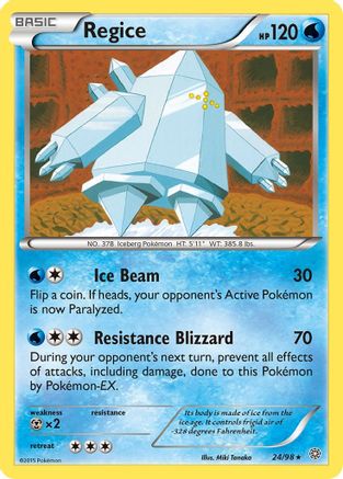 Regice (AOR-024) (Reverse Holofoil)