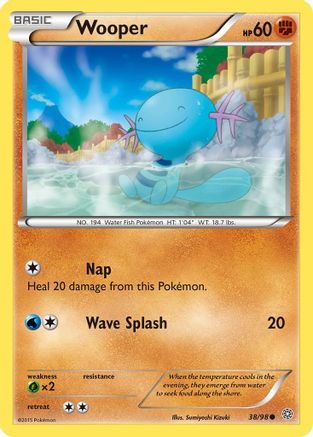 Wooper (AOR-038) (Reverse Holofoil)