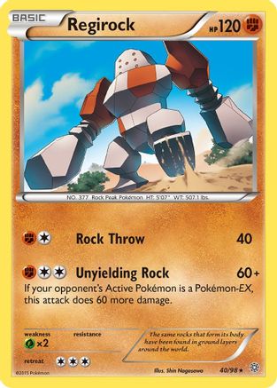 Regirock (AOR-040) (Reverse Holofoil)