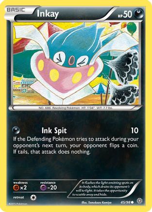 Inkay (AOR-045) (Reverse Holofoil)