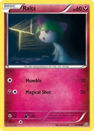 Ralts (AOR-052) (Reverse Holofoil)