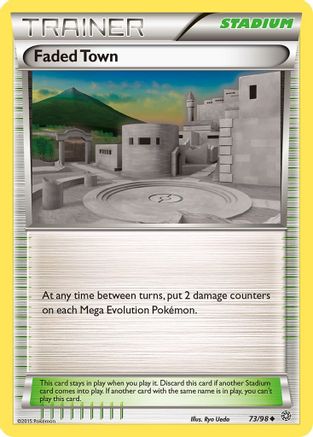 Faded Town (AOR-073) (Reverse Holofoil)