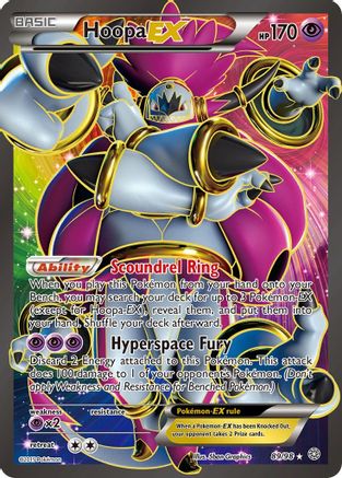 Hoopa EX (89 Full Art) (AOR-) (Holofoil)
