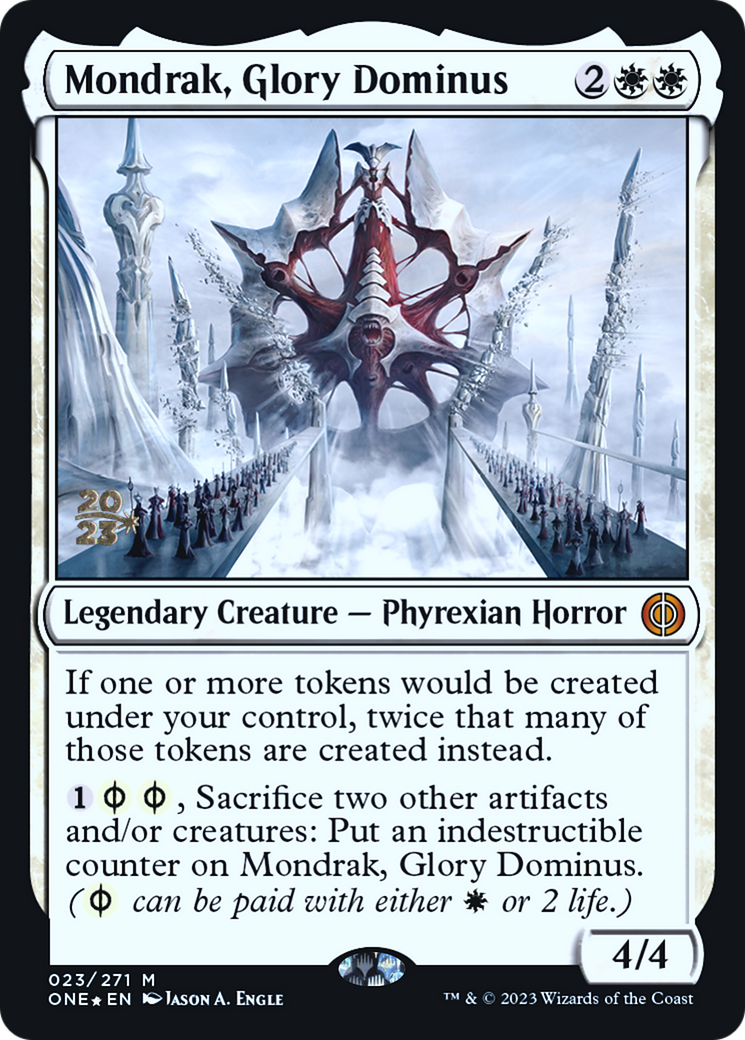 Mondrak, Glory Dominus (PRE-23S) (Foil)