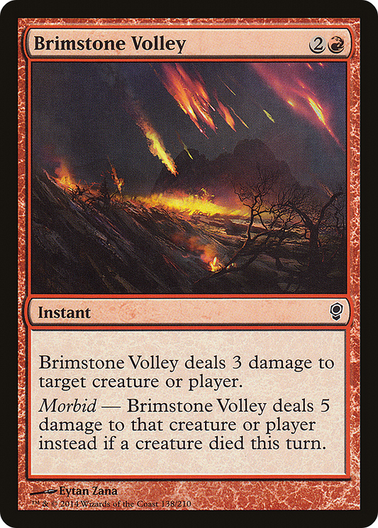 Brimstone Volley (CNS-138) (Foil)