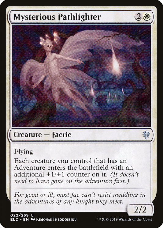 Mysterious Pathlighter (ELD-022) (Foil)