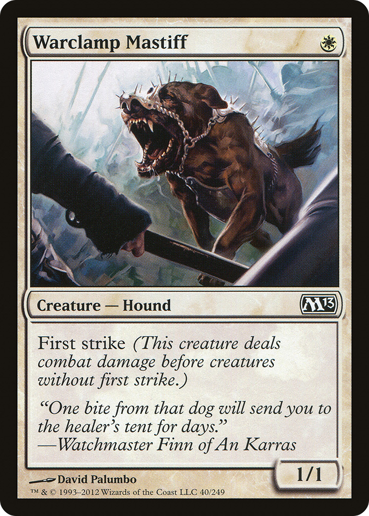 Warclamp Mastiff (M13-040) (Foil)