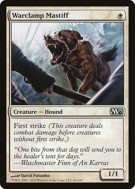 Warclamp Mastiff (M13-040) (Foil)