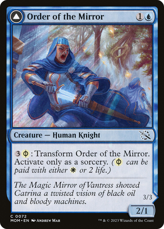 Order of the Mirror // Order of the Alabaster Host (MOM-072) (Foil)