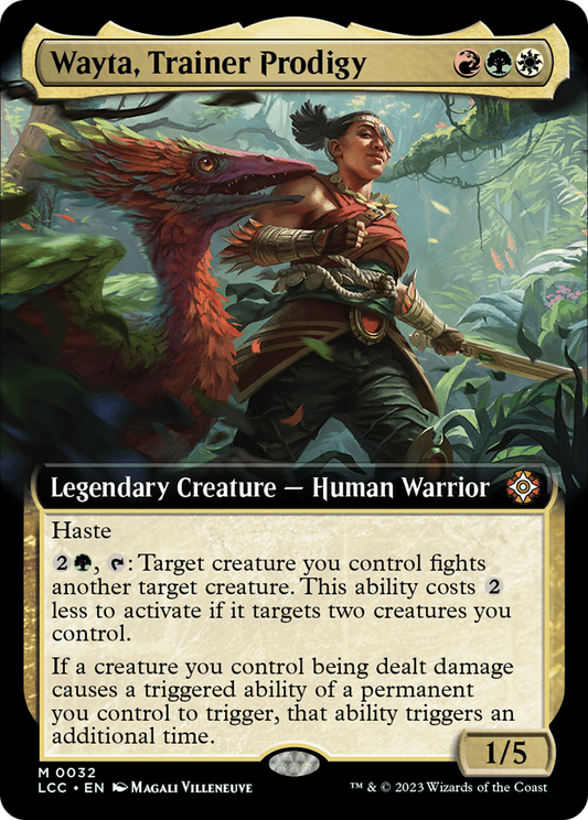 Wayta, Trainer Prodigy (LCC-032) (Extended Art)