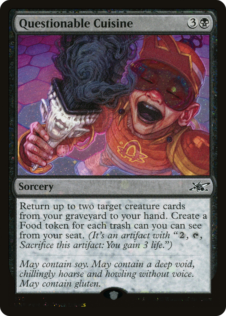 Questionable Cuisine (UNF-370) (Galaxy Foil)