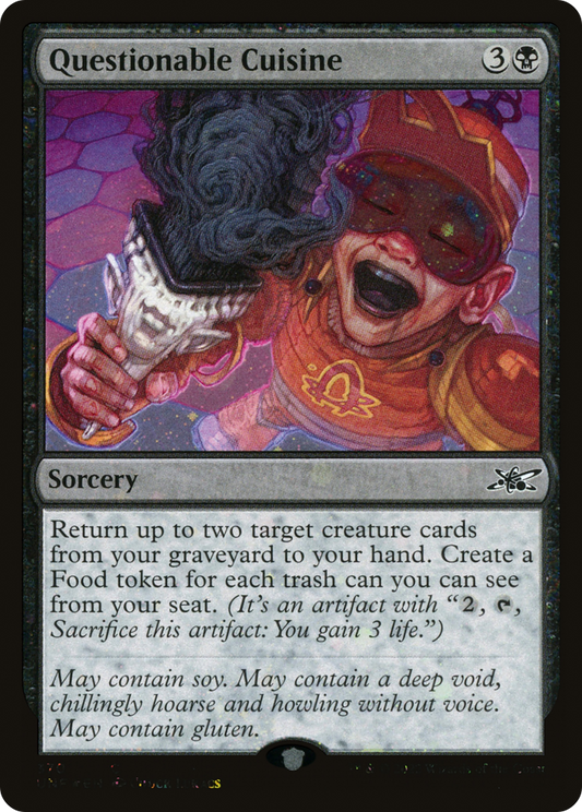 Questionable Cuisine (UNF-370) (Galaxy Foil)