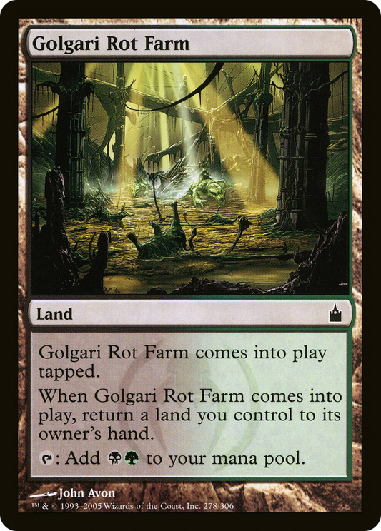 Golgari Rot Farm (RAV-278) (Foil)