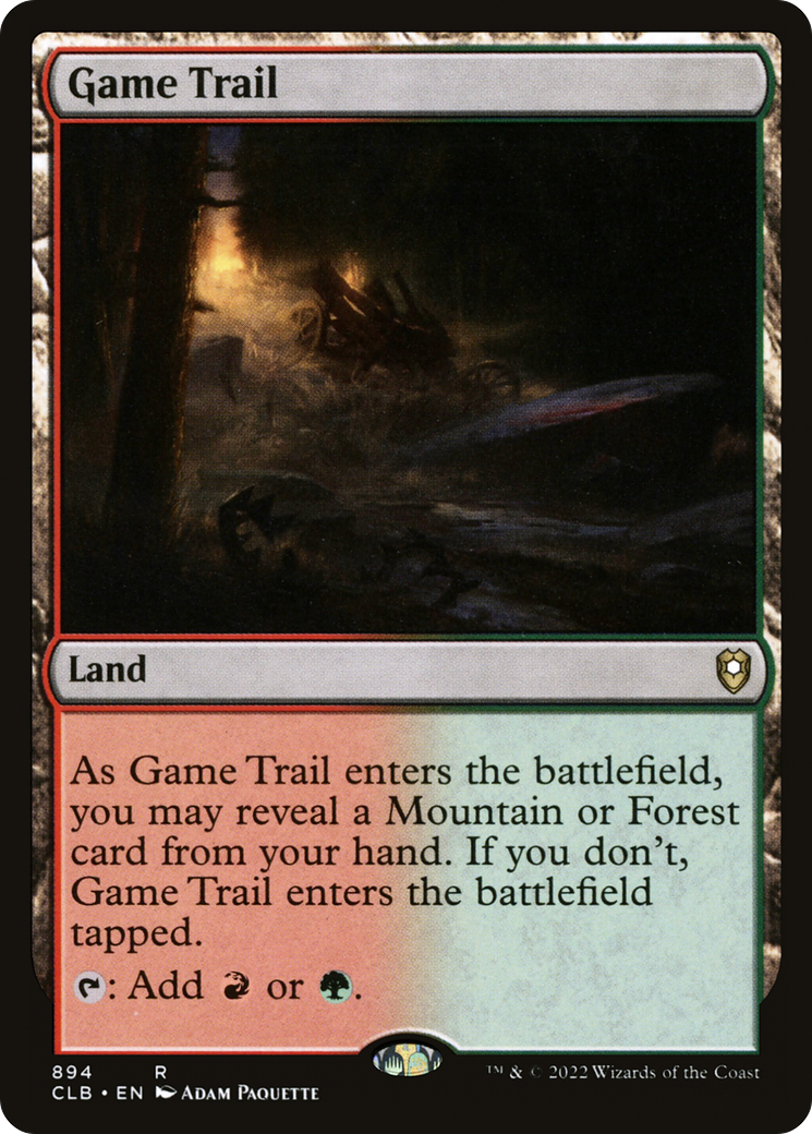Game Trail (CLB-894)