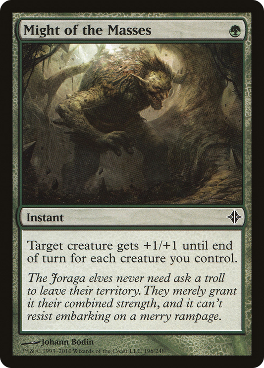 Might of the Masses (ROE-196) (Foil)