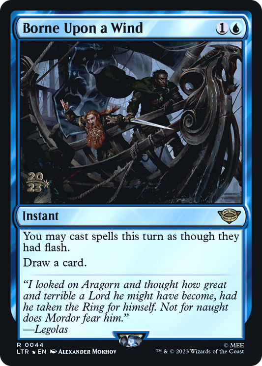 Borne Upon a Wind (PRE-44S) (Foil)