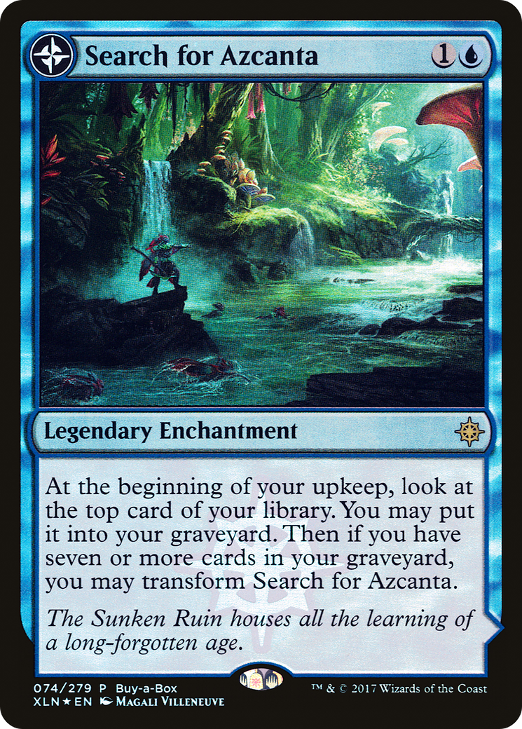 Search for Azcanta // Azcanta, the Sunken Ruin (PXTC-074) (Foil)