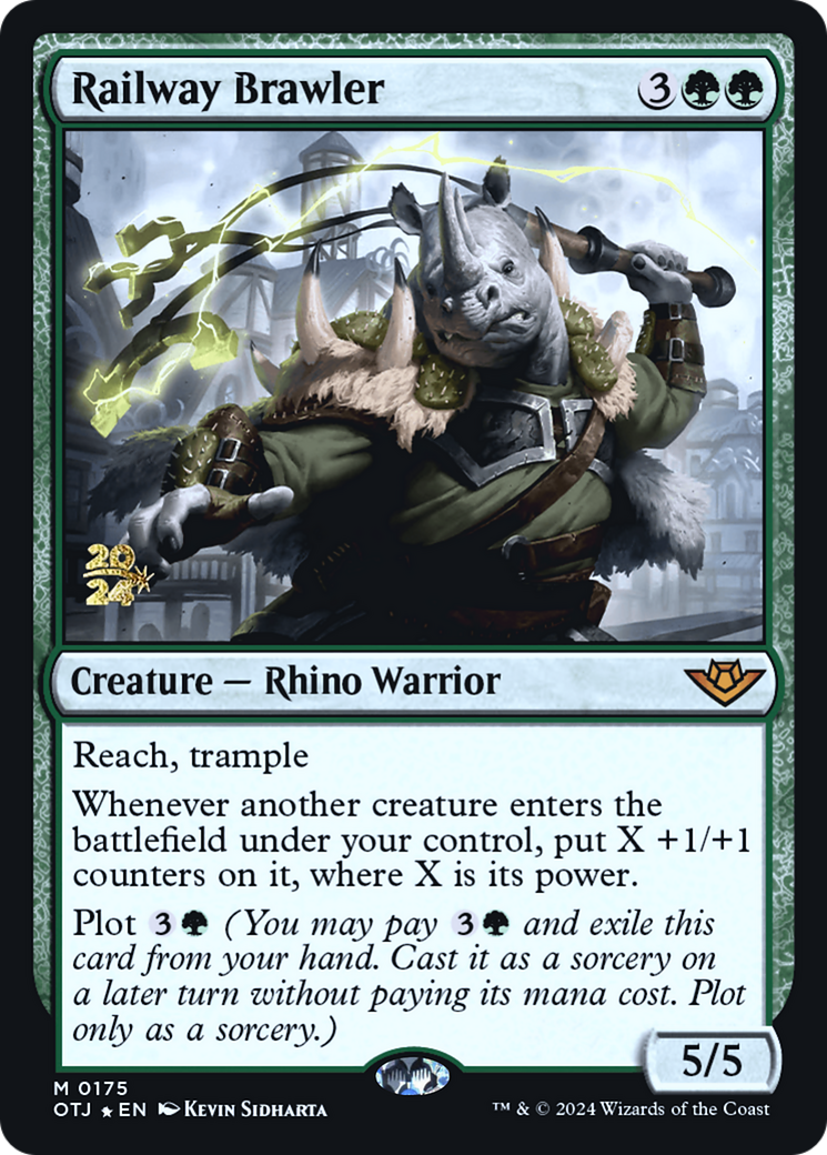 Railway Brawler (PRE-175S) (Foil)