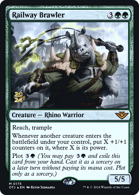 Railway Brawler (PRE-175S) (Foil)