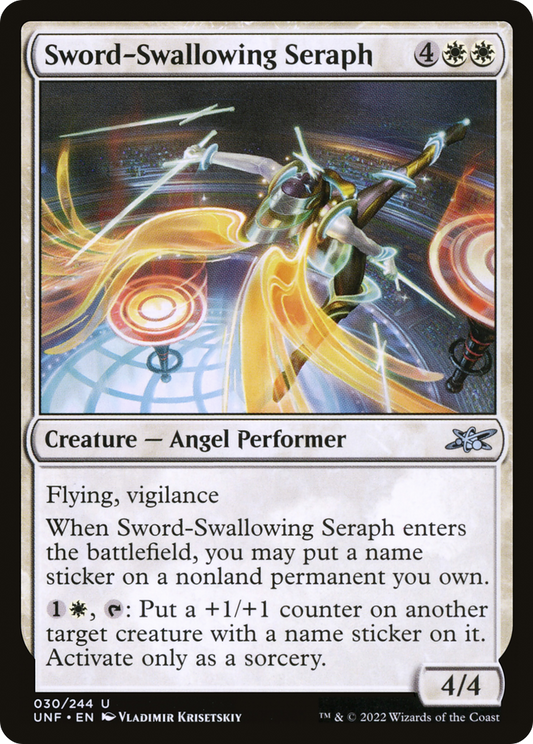 Sword-Swallowing Seraph (UNF-030) (Foil)
