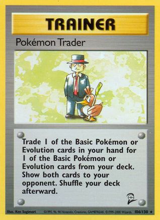 Pokemon Trader (BS2-106)
