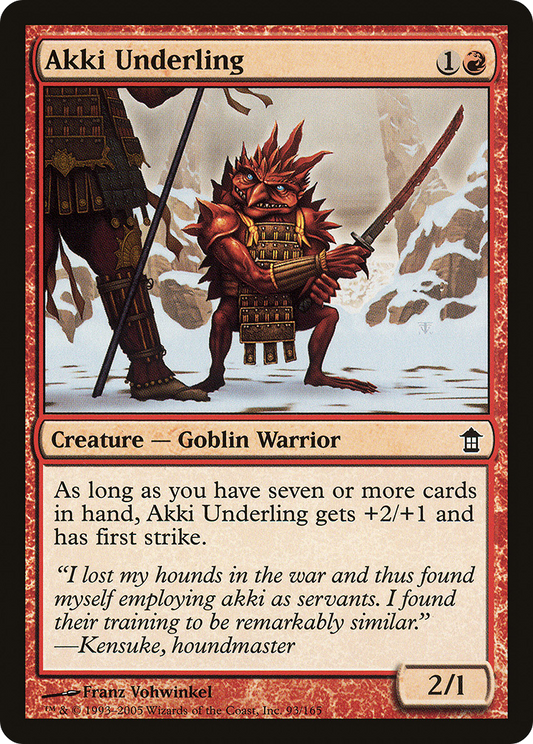 Akki Underling (SOK-093)