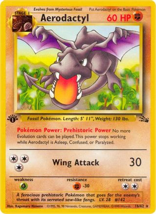 Aerodactyl (16) (FO-016) (Unlimited)