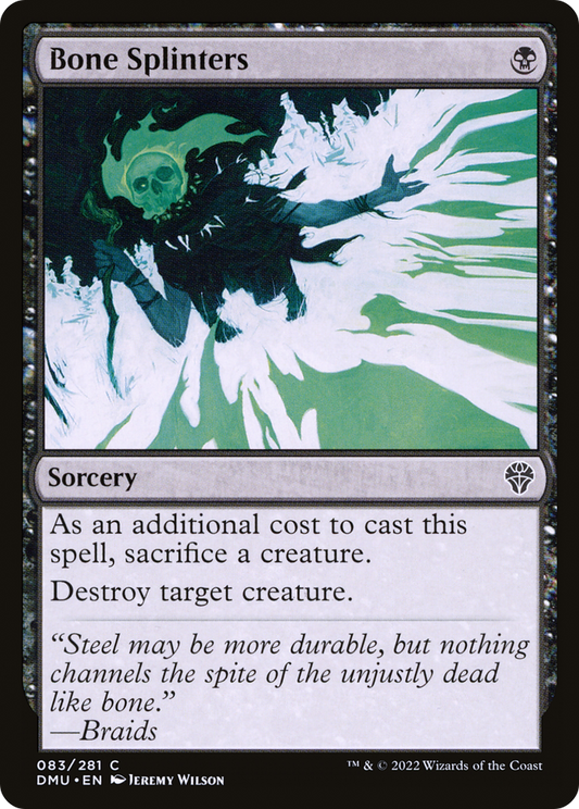 Bone Splinters (DMU-083) (Foil)