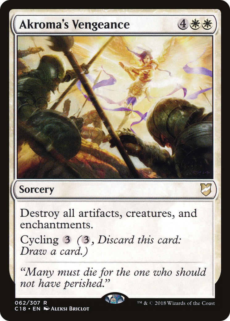 Akroma's Vengeance (C18-062)