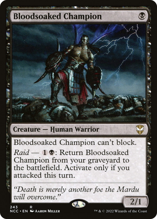 Bloodsoaked Champion (NCC-243)