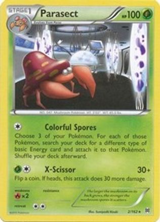 Parasect (BKT-002) (Reverse Holofoil)