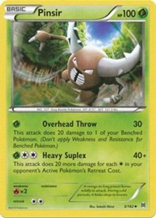 Pinsir (BKT-003) (Reverse Holofoil)