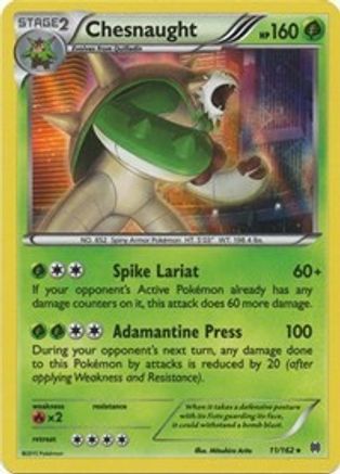 Chesnaught (BKT-011) (Reverse Holofoil)