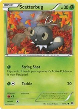 Scatterbug (BKT-013) (Reverse Holofoil)
