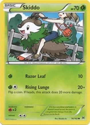 Skiddo (BKT-016) (Reverse Holofoil)