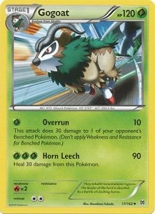 Gogoat (BKT-017) (Reverse Holofoil)