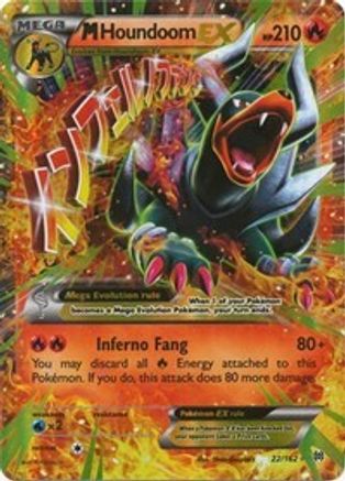 M Houndoom EX (BKT-022) (Holofoil)