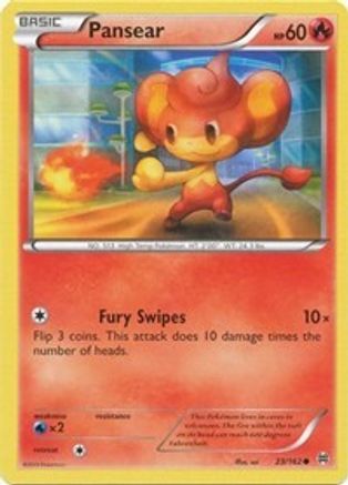 Pansear (BKT-023) (Reverse Holofoil)