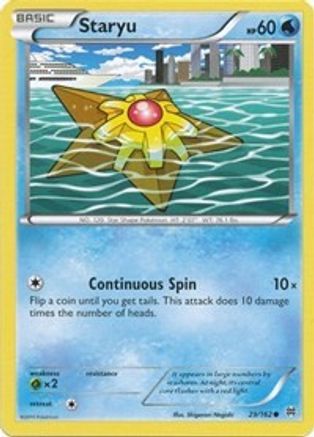 Staryu (BKT-029) (Reverse Holofoil)