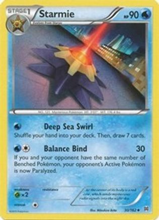 Starmie (BKT-030) (Reverse Holofoil)