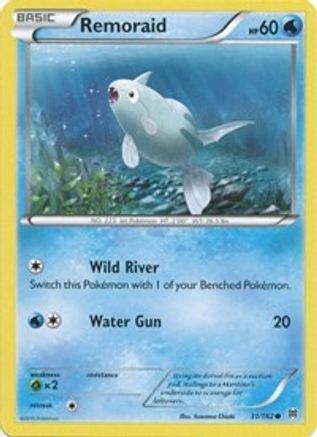 Remoraid (31) (BKT-031) (Reverse Holofoil)