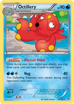 Octillery (BKT-033) (Reverse Holofoil)