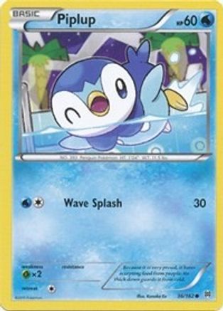 Piplup (BKT-036) (Reverse Holofoil)
